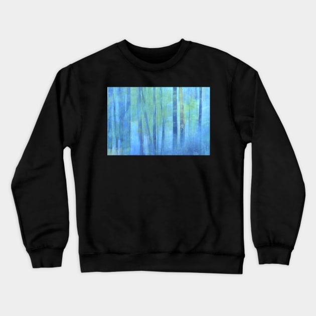 forest impressionism Crewneck Sweatshirt by LaurieMinor